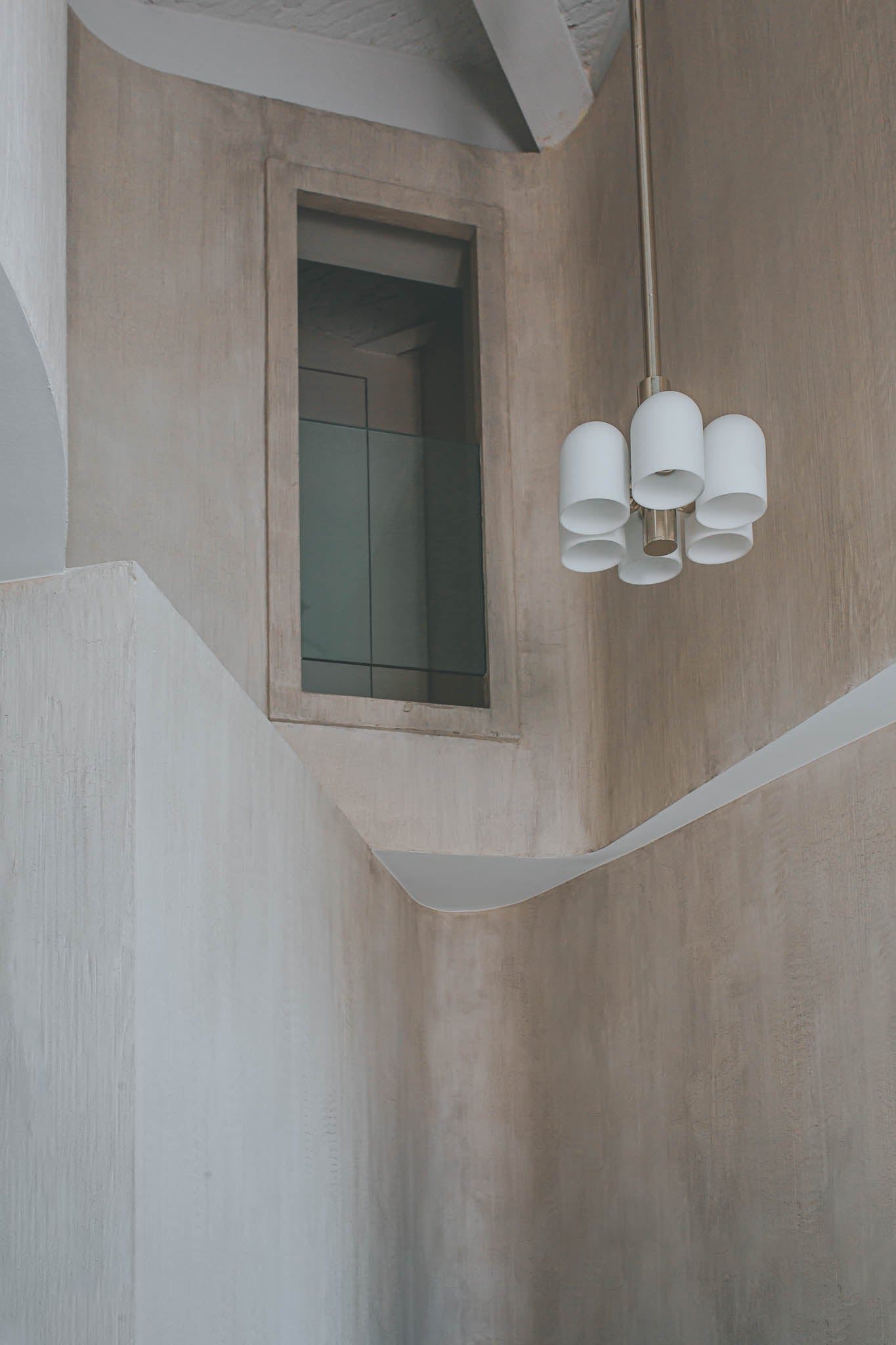 Schwung Odyssey 6 Polished Nickel Chandelier